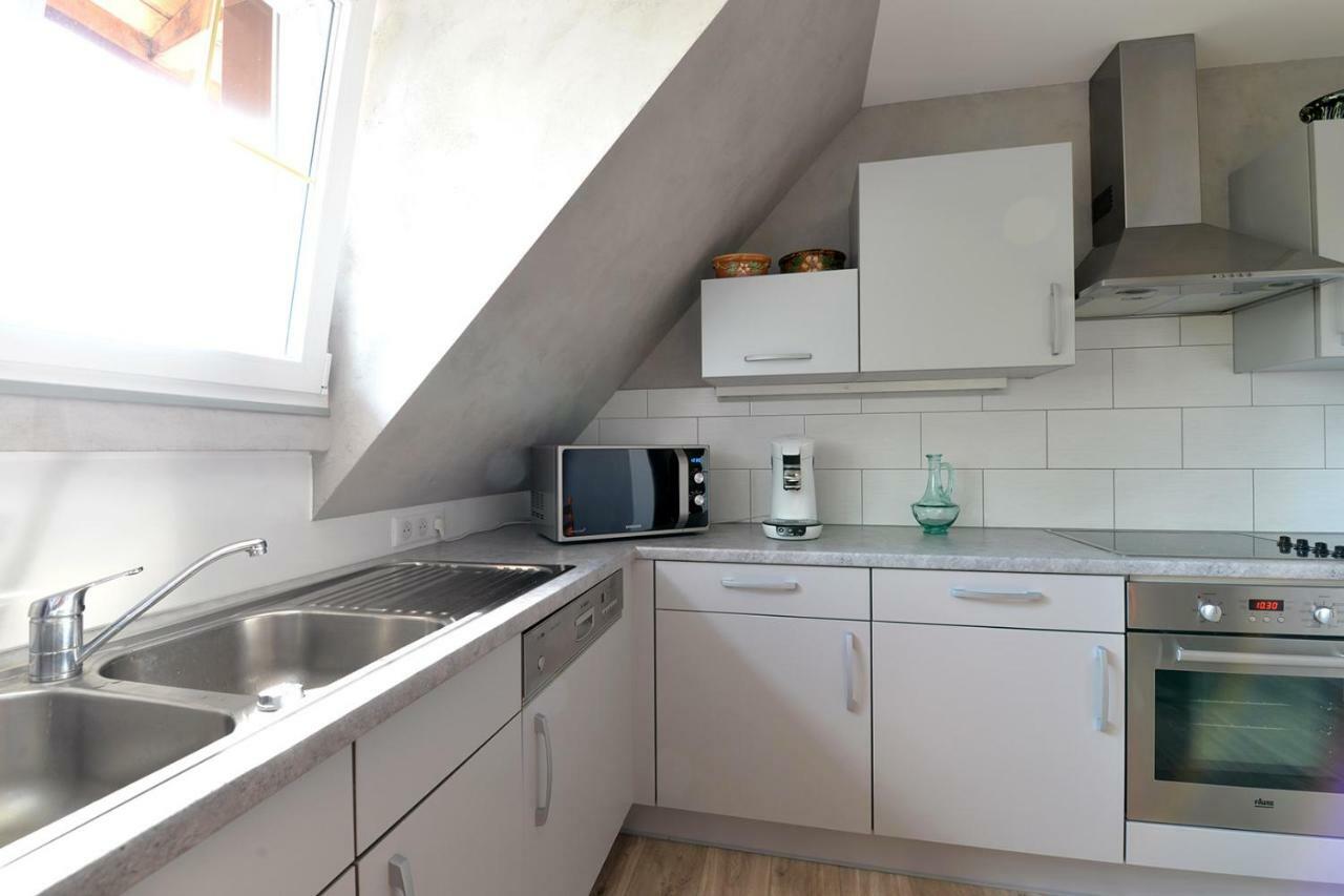 Gite Aux Deux Clochers Zimmersheim Exteriör bild