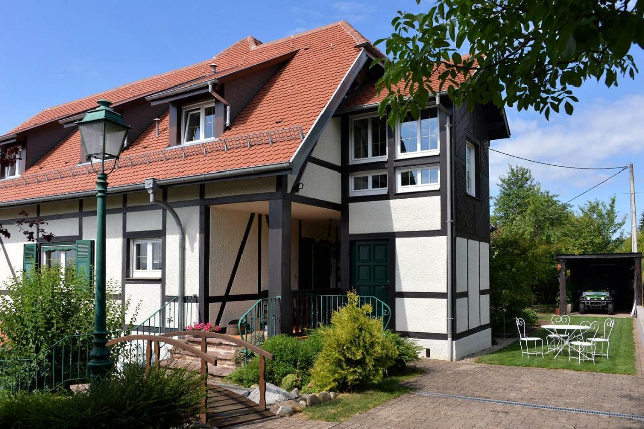 Gite Aux Deux Clochers Zimmersheim Exteriör bild