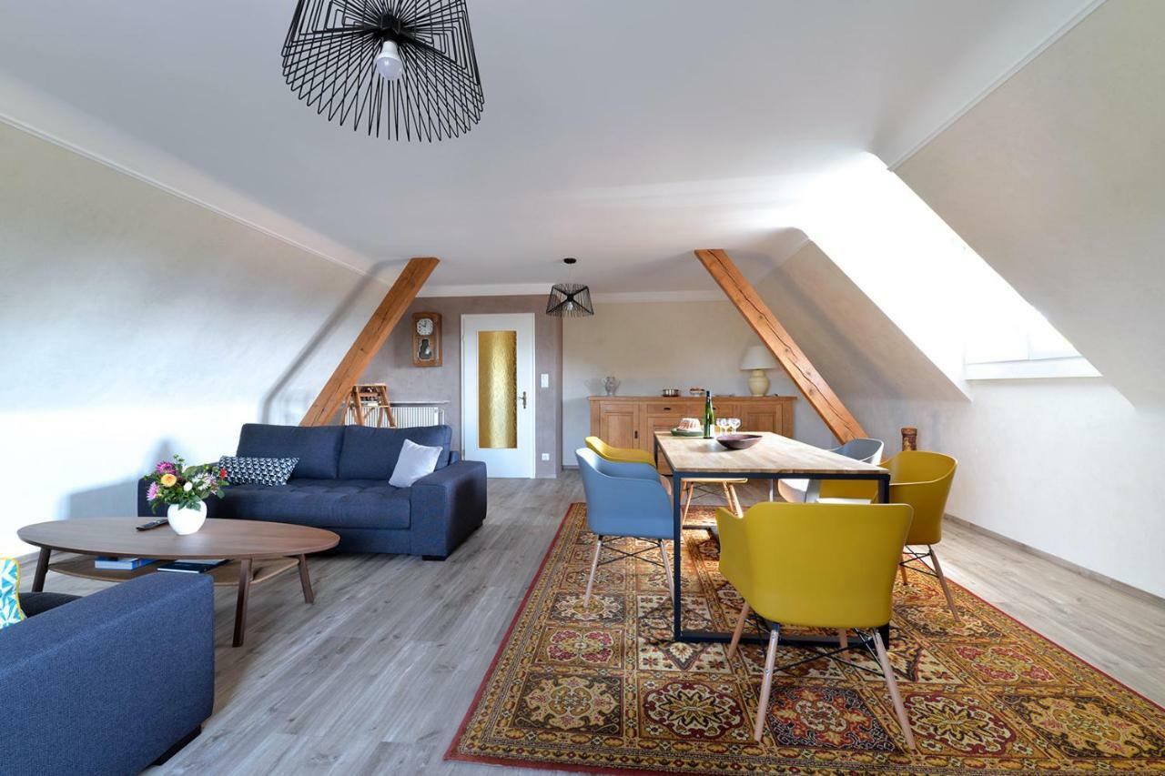 Gite Aux Deux Clochers Zimmersheim Exteriör bild